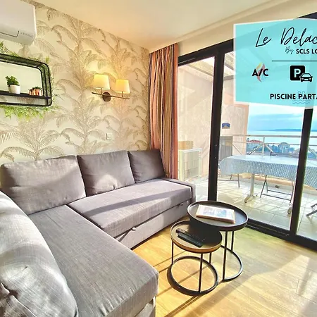 Le Delacroix Scls - Wifi, Clim, Piscine * Cannes
